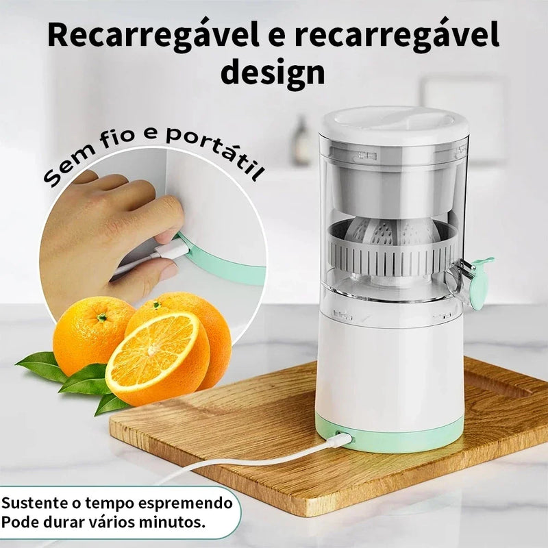 Espremedor de laranja Elétrico com carregamento USB