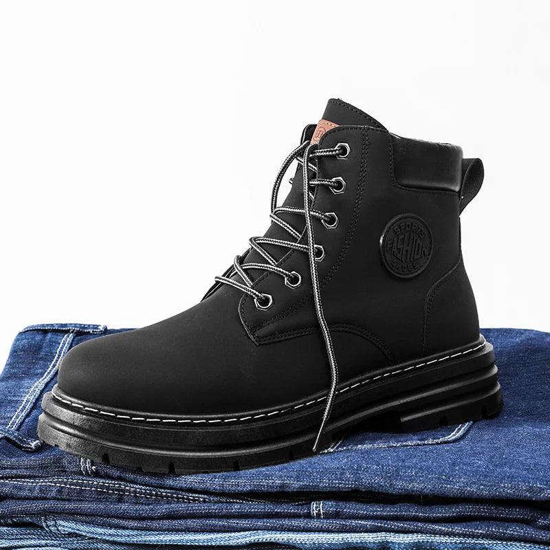 Bota de Trabalho Masculina Cano Alto