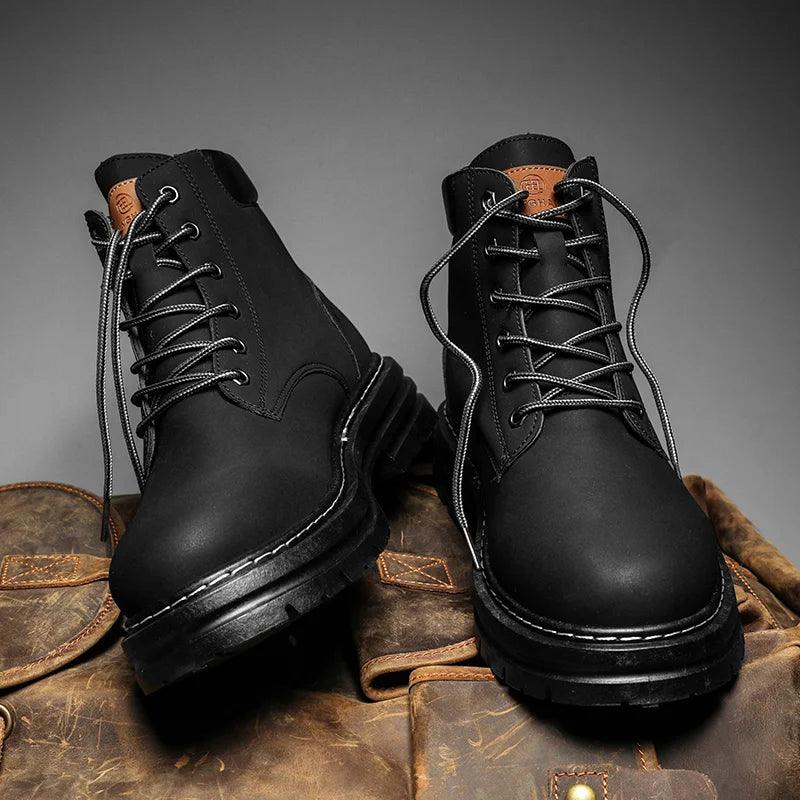 Bota de Trabalho Masculina Cano Alto