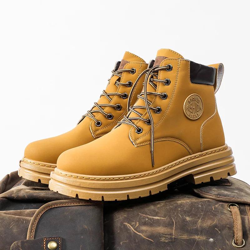 Bota de Trabalho Masculina Cano Alto