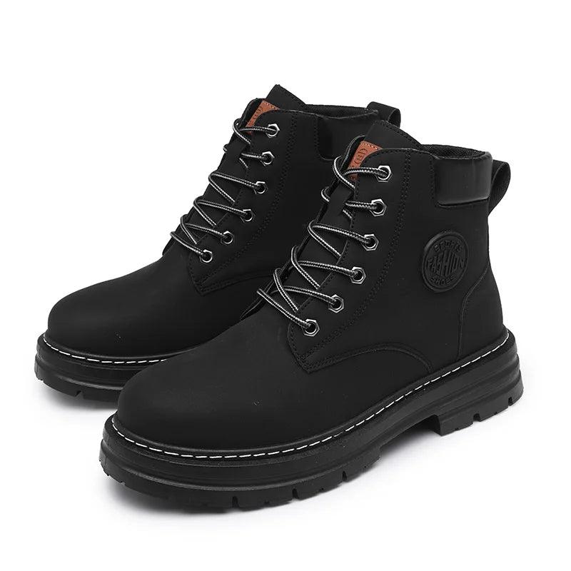 Bota de Trabalho Masculina Cano Alto