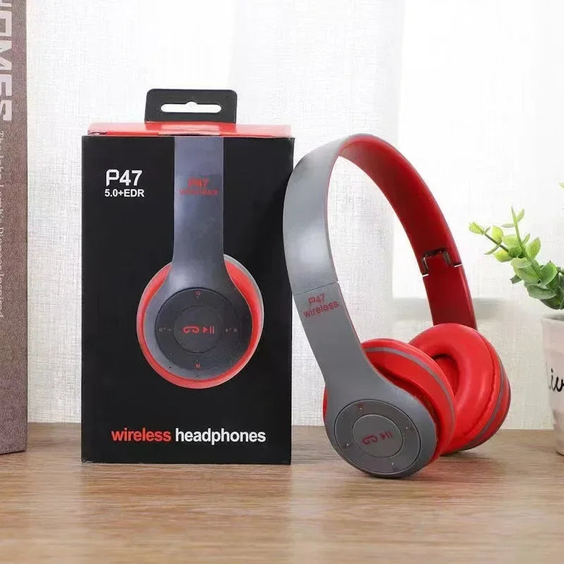 Fone de ouvido estéreo P47 5.0 Bluetooth - Compre 1 Leve 2
