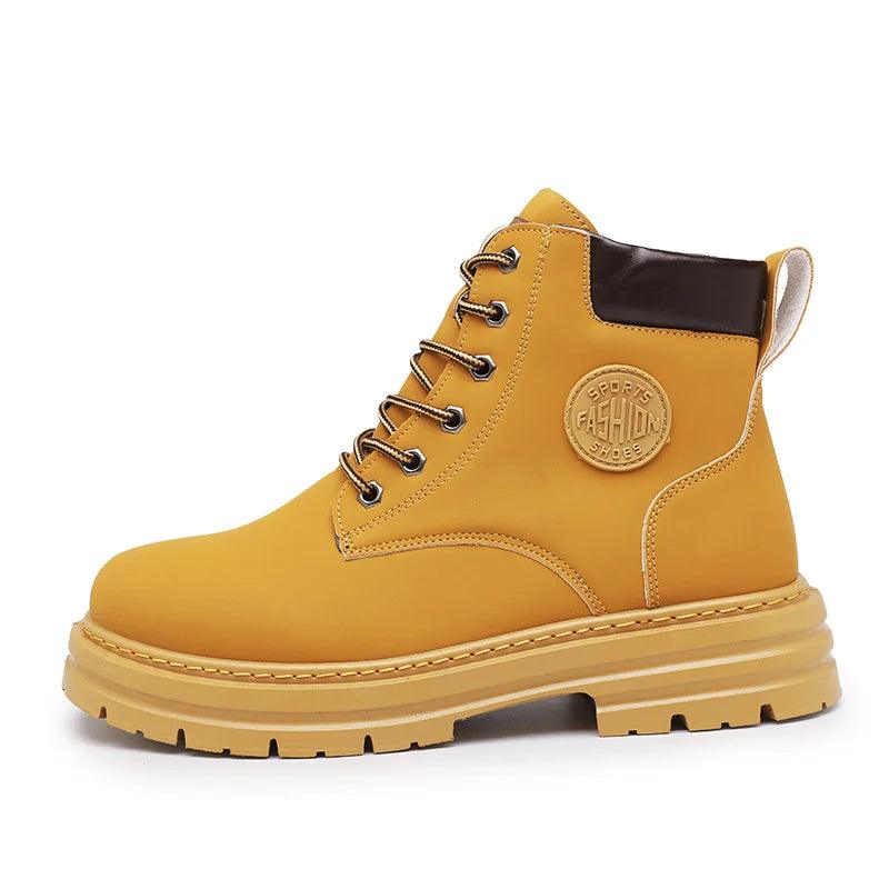 Bota de Trabalho Masculina Cano Alto