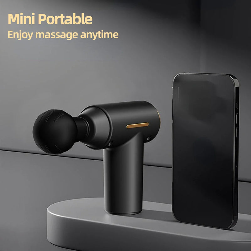 Mini Pistola de Massagem Muscular Portátil