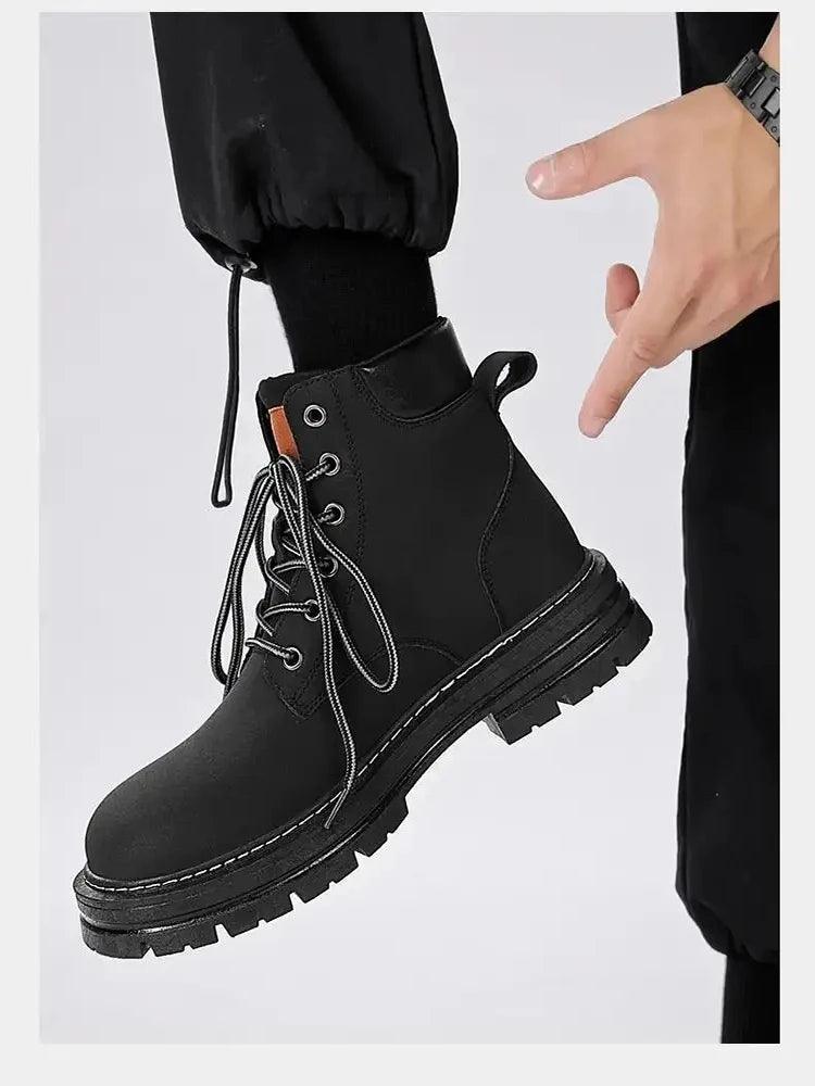Bota de Trabalho Masculina Cano Alto