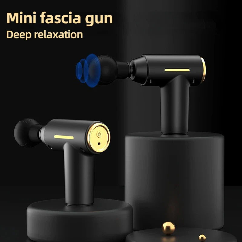 Mini Pistola de Massagem Muscular Portátil