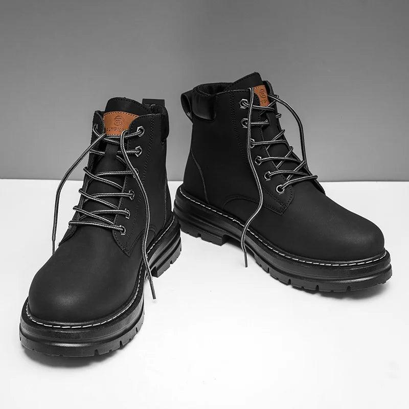 Bota de Trabalho Masculina Cano Alto