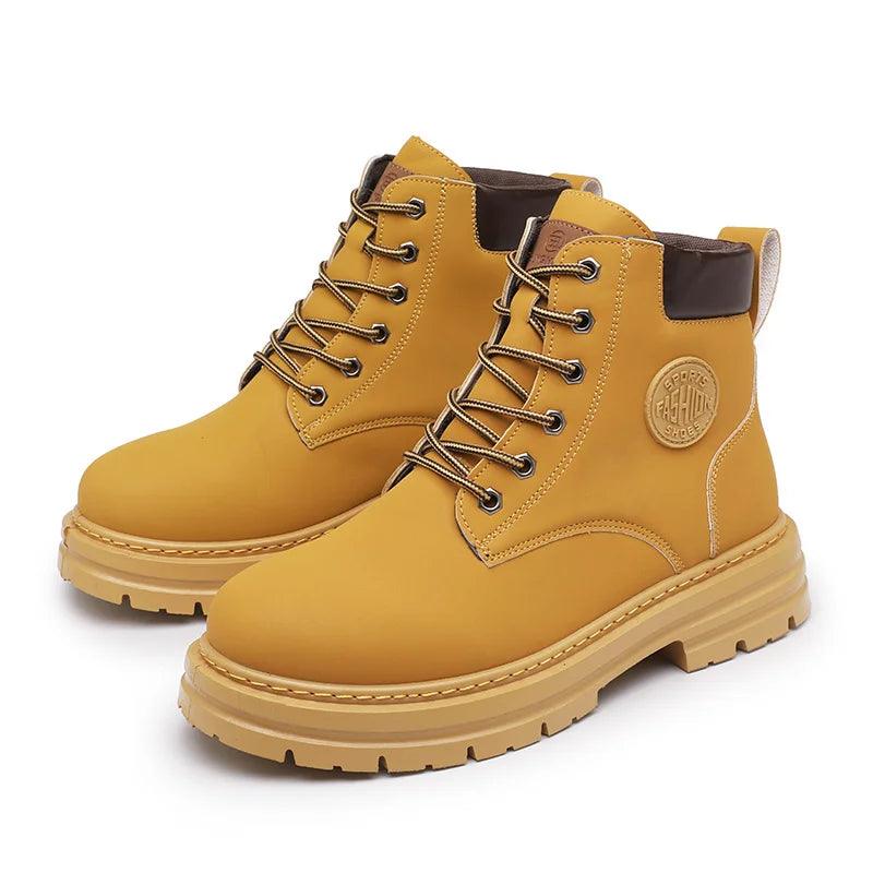 Bota de Trabalho Masculina Cano Alto