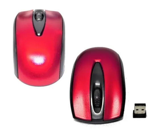 Mouse Sem Fio Confortável Ergonômico Precisão 2.4GHZ Jiexin