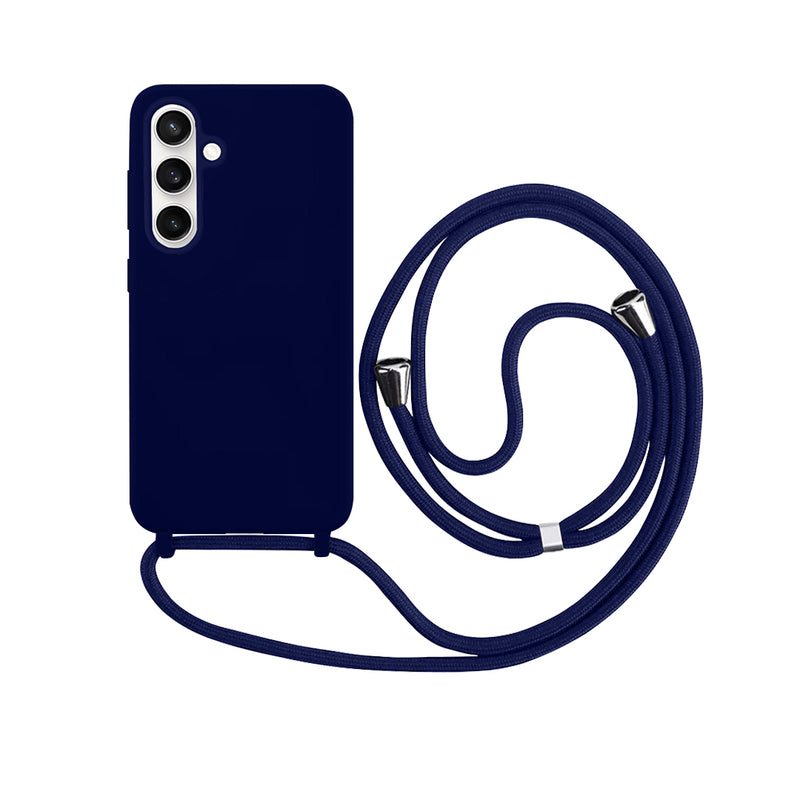 Capa com Alça Ajustável para Samsung A - Azul Modelo do Samsung:A16