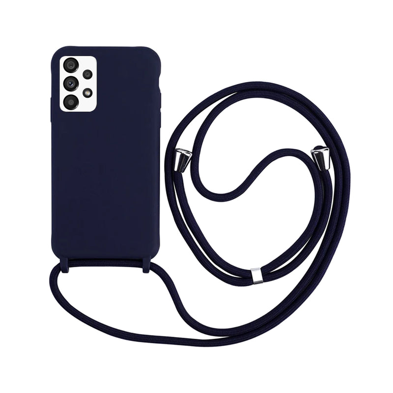 Capa com Alça Ajustável para Samsung A - Azul Modelo do Samsung:A16