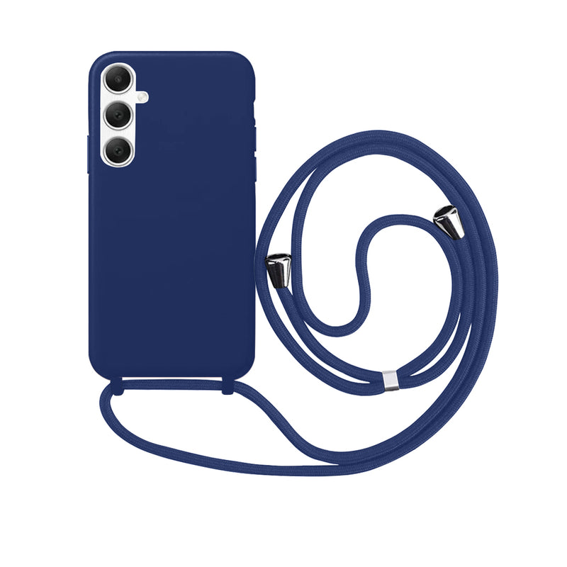 Capa com Alça Ajustável para Samsung A - Azul Modelo do Samsung:A16