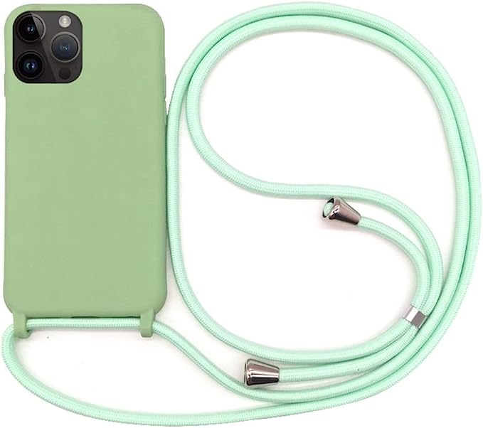 Capa com Alça para iPhone - Verde Grass Modelo do iPhone:16 Pro Max